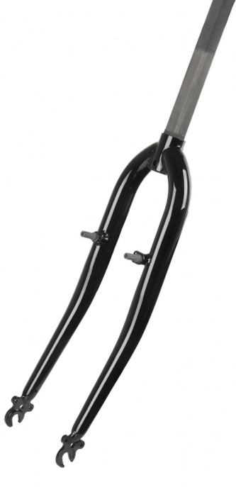 vidlice 26" 1" Fe závitová černá