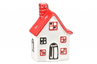 Domeček s LED osvětlením 13x9,3x5,8 cm