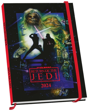 Diář 2024 Star Wars|Hvězdné války: Classic (A5 15,6 x 21,2 x 1,5 cm)