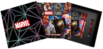 Dárkový set Marvel - Avengers kalendář - diář - propiska (31 x 31 x 4 cm)