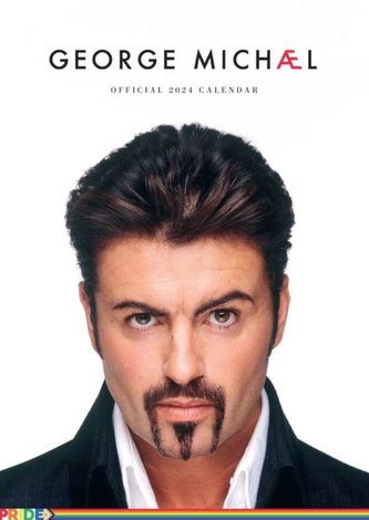 Oficiální nástěnný kalendář 2024: George Michael (A3 29,7 x 42 cm)