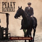 Oficiální nástěnný kalendář 2024 Gangy z Birminghamu|Peaky Blinders s plakátem (SQ 30,5 x 30,5|61 cm)