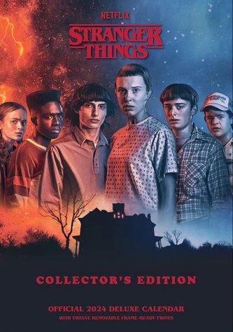 Deluxe kalendář 2024 Stranger Things (29,7 x 42 cm)