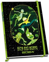 Diář 2024 Rick And Morty: Portal (A5 15,6 x 21,2 x 1,5 cm)