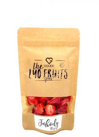 Lyofilizované jahody 20 g