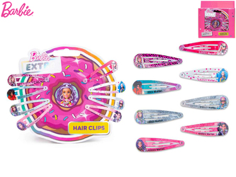 Barbie - sada sponek do vlasů na kartě 24ks v DBX