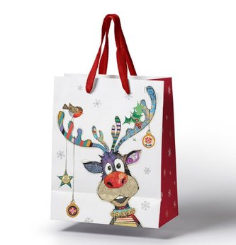 Dárková taška LP53648 BUG ART KOOKS L&P  - vánoční