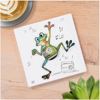 Podtácek porcelánový LP34189 BUG ART KOOKS L&P;