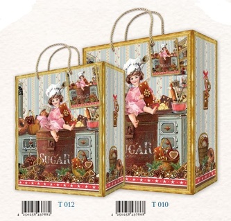 QUIRE PUBLISHING Dárková taška S ZT12 QP  - vánoční