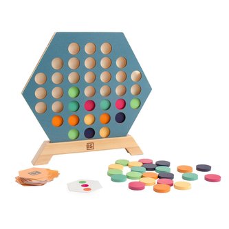 BS Toys, drewniana gra 3 w rzędzie