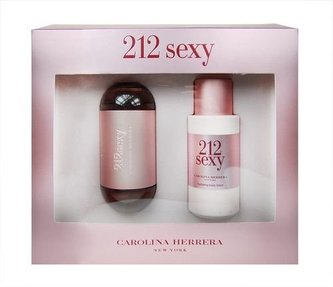 Carolina Herrera 212 Sexy parfémovaná voda 100 ml + tělové mléko 200 ml