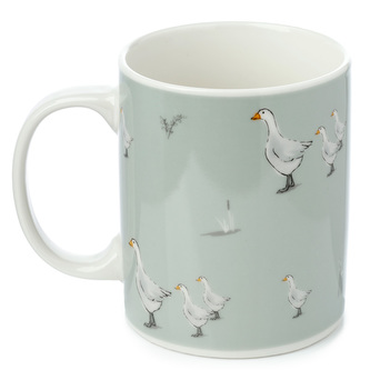Porcelánový hrnek Farma - Husy
