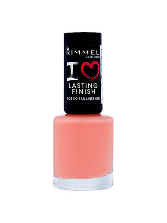 Rimmel London I Love Lasting Finish Lak na nehty 8 ml 503 No Tan Lines Here pro ženy