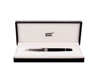 Montblanc Solitaire Doue Black & White 163 Luxusní pero 1 ks unisex