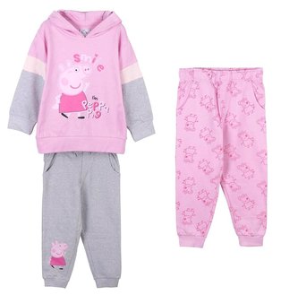 3 - DÍLNÁ TEPLÁKOVÁ SOUPRAVA  PEPPA PIG - velikost 6