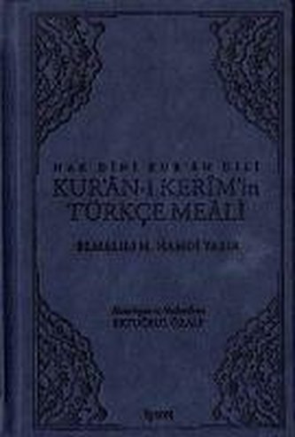 Hak Dini Kuran Dili Kuran-i Kerimin Türkce Meali Orta Boy, Ciltli
