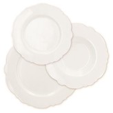 Jídelní 18-ti dílná sada talířů Meringa BRANDANI