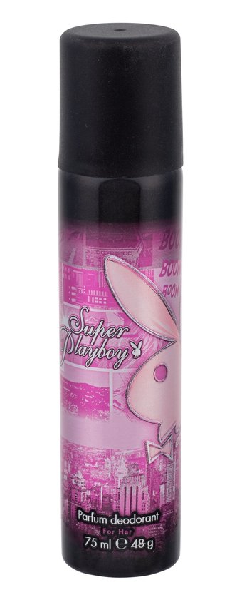 Playboy Super Playboy For Her Deodorant 75 ml pro ženy
