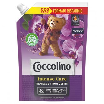 Coccolino italská aviváž v eko balení Orchidea viola & Mirtilli 600ml 26PD