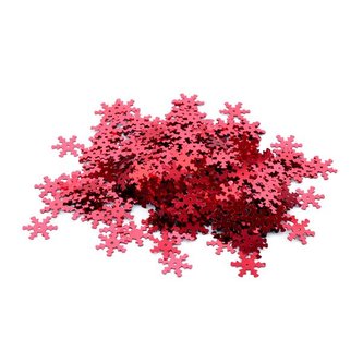 KONFETY HVĚZDY ČERVENÉ 15G