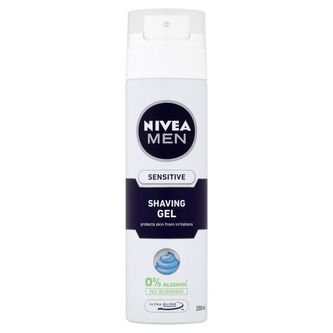 Nivea Gel na holení Sensitive Instant Protection (Shaving Gel) 200 ml man