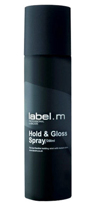 Label m Hold & Gloss Lak na vlasy 200 ml pro ženy