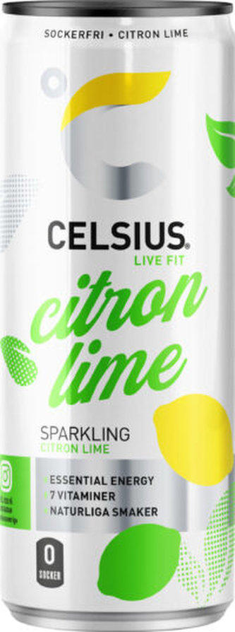 Celsius Energy Drink 355 ml citron lime (citron-limeta)