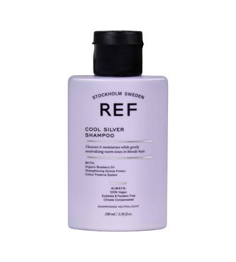 Ref Stockholm Cool Silver Shampoo šampon pro neutralizaci žlutých tónů 100 ml