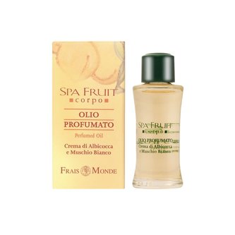 Frais Monde Spa Fruit Apricot And White Musk Parfémovaný olej 10 ml pro ženy Frais Monde Spa Fruit Apricot And White Musk Parfémovaný olej 10 ml pro ženy