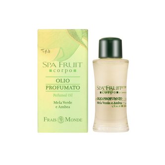 Frais Monde Spa Fruit Green Apple And Amber Parfémovaný olej 10 ml pro ženy