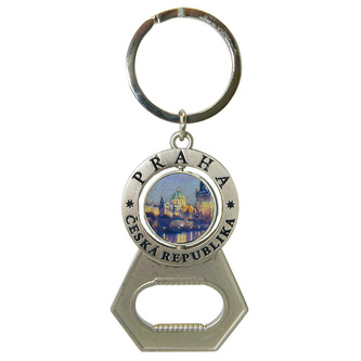 Klíčenka s otvírákem - Karlův most