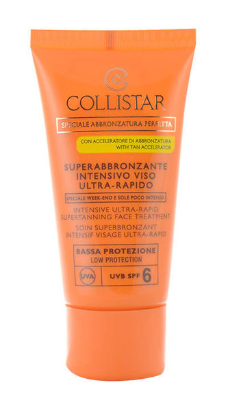 Collistar Special Perfect Tan Opalovací přípravek na obličej Intensive Supertanning Face Treatment SPF6 50 ml pro ženy