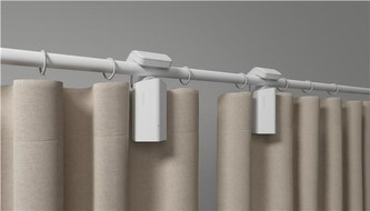 Yeelight Automatic Curtain Opener - twin motor with O track -  white