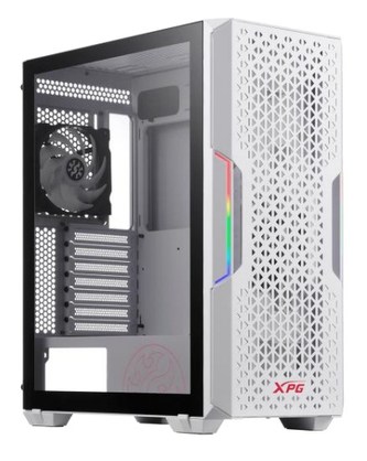ADATA XPG case STARKER AIR, Mid-Tower, bez zdroje, white