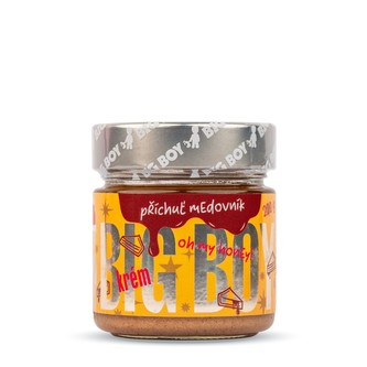 BigBoy - Medovník - oříškový krém s příchutí medovníku 220g
