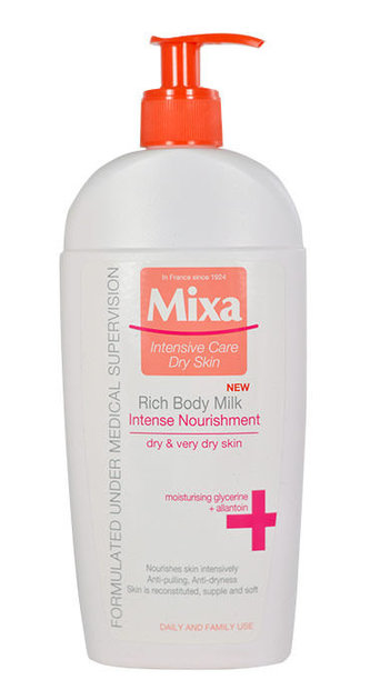 Mixa Intense Nourishment Tělové mléko 400 ml pro ženy