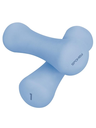 Spokey - Bone sada neoprenových činek 2 x 1kg modré