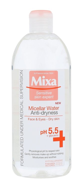 Mixa Anti-Dryness Micelární voda 400 ml pro ženy