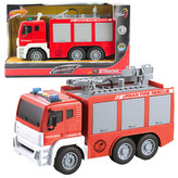CITY SERVICE CAR - Hasičské auto s žebříkem a stříkačkou 1:12