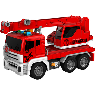 CITY SERVICE CAR - Hasičské auto s jeřábem 1:14