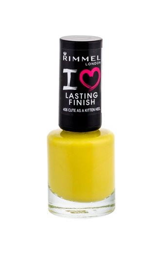 Rimmel London I Love Lasting Finish Lak na nehty 8 ml 406 Cute As A Kitten Heel pro ženy
