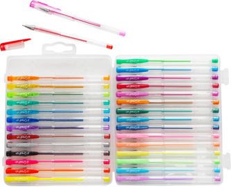 CreaFun - Gelová pera 30 barev