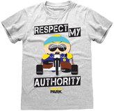 Pánské tričko South Park: Respektujte mou autoritu (M) šedá bavlna