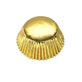 Foliový košíčky na cupcake zlatý 30ks - PME