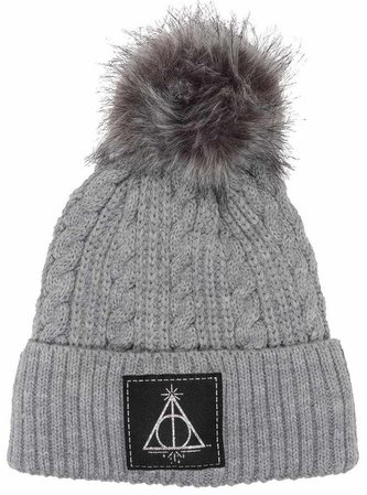 Úpletová zimní čepice Harry Potter: Relikvie Smrti (univerzální)