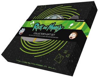 Dárkový set Rick And Morty kalendář 2024 - diář (32 x 32 x 14 cm)