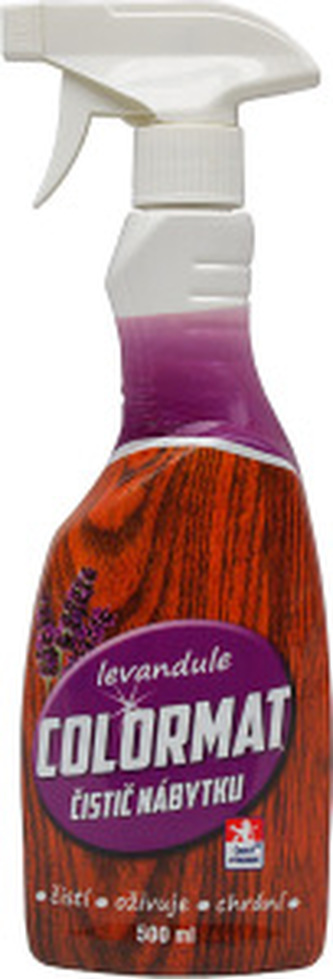 Hlubna Colormat čistič na nábytek s vůní levandule, 500 ml