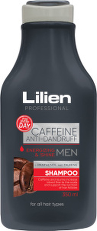 Lilien Caffeine šampon pro muže, 350 ml