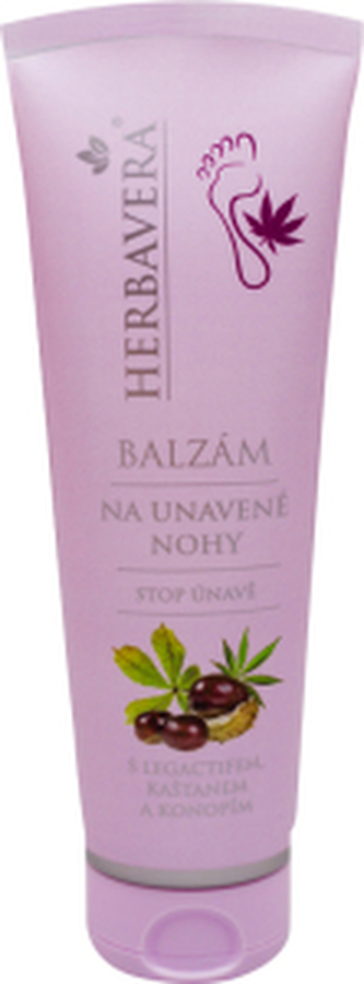 Herbavera balzám na unavené nohy, 120 ml