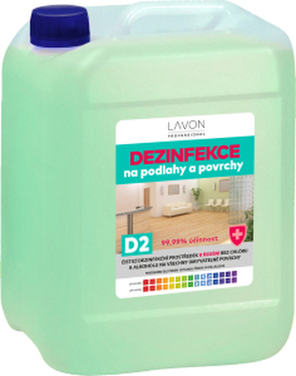 LAVON Professional Dezinfekce na podlahy a povrchy, 5 l
